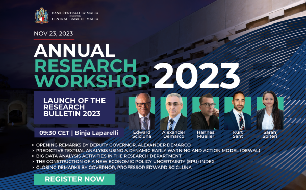 Invite to Annual Research Workshop 2023