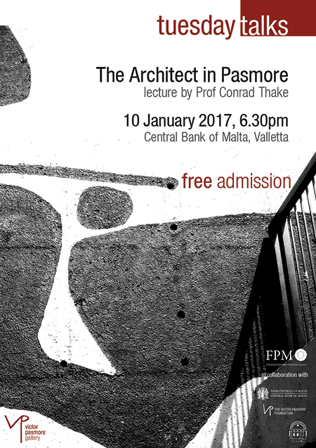 The Architect in Pasmore - Lecture by Professor Conrad Thake