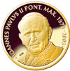 Pope John Paul II gold coin