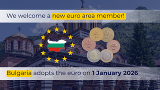 Bulgaria adopts the euro - January 2026