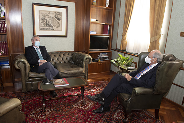 Greek Ambassador to Malta courtesy visit