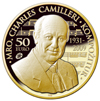 Maestro Charles Camilleri gold coin