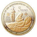 First World War centenary - brass coin