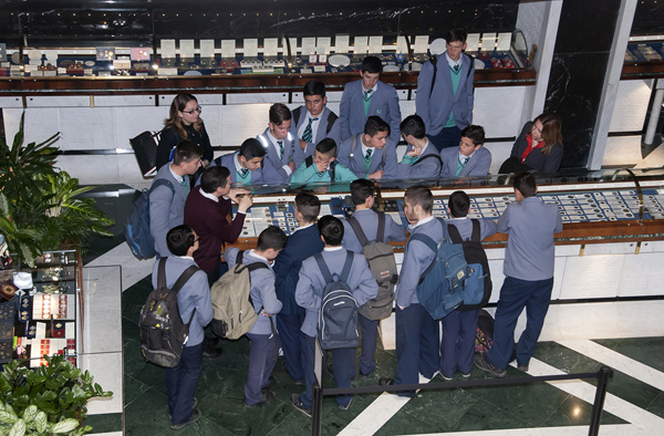 European Money Week - School children visit the Central Bank of Malta