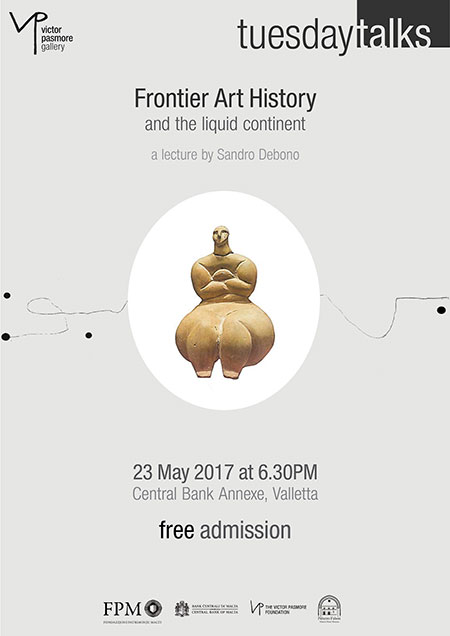 Frontier Art History and the liquid continent - Lekċer minn Dr Sandro Debono