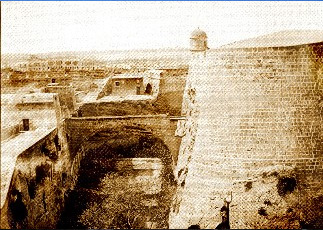 St James's Ditch 1856   Courtesy of Fondazzjoni Patrimonju Malti - Windsor Collection