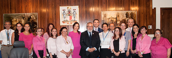 Pink Day fil-Bank Ċentrali ta’ Malta